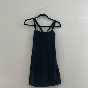 Beyond Yoga Spacedye Move It Dress Black Small